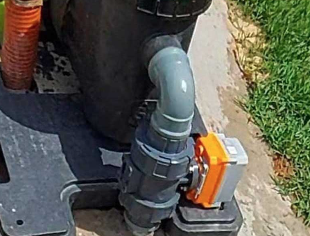 MTD UVPC Electric Actuator Ball Valve