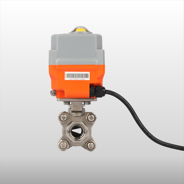 China 3 Way SS Valve Actuator, Accurate flow control valve, SS Vvalve
