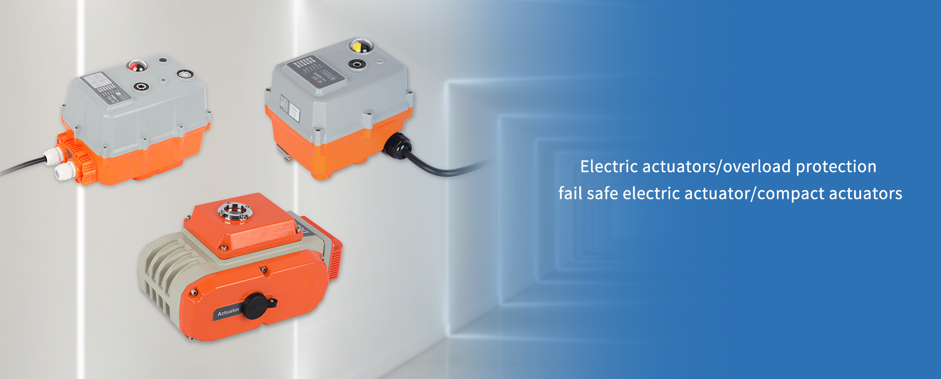 How is the electric actuator controlled? MTD Actuator Valve