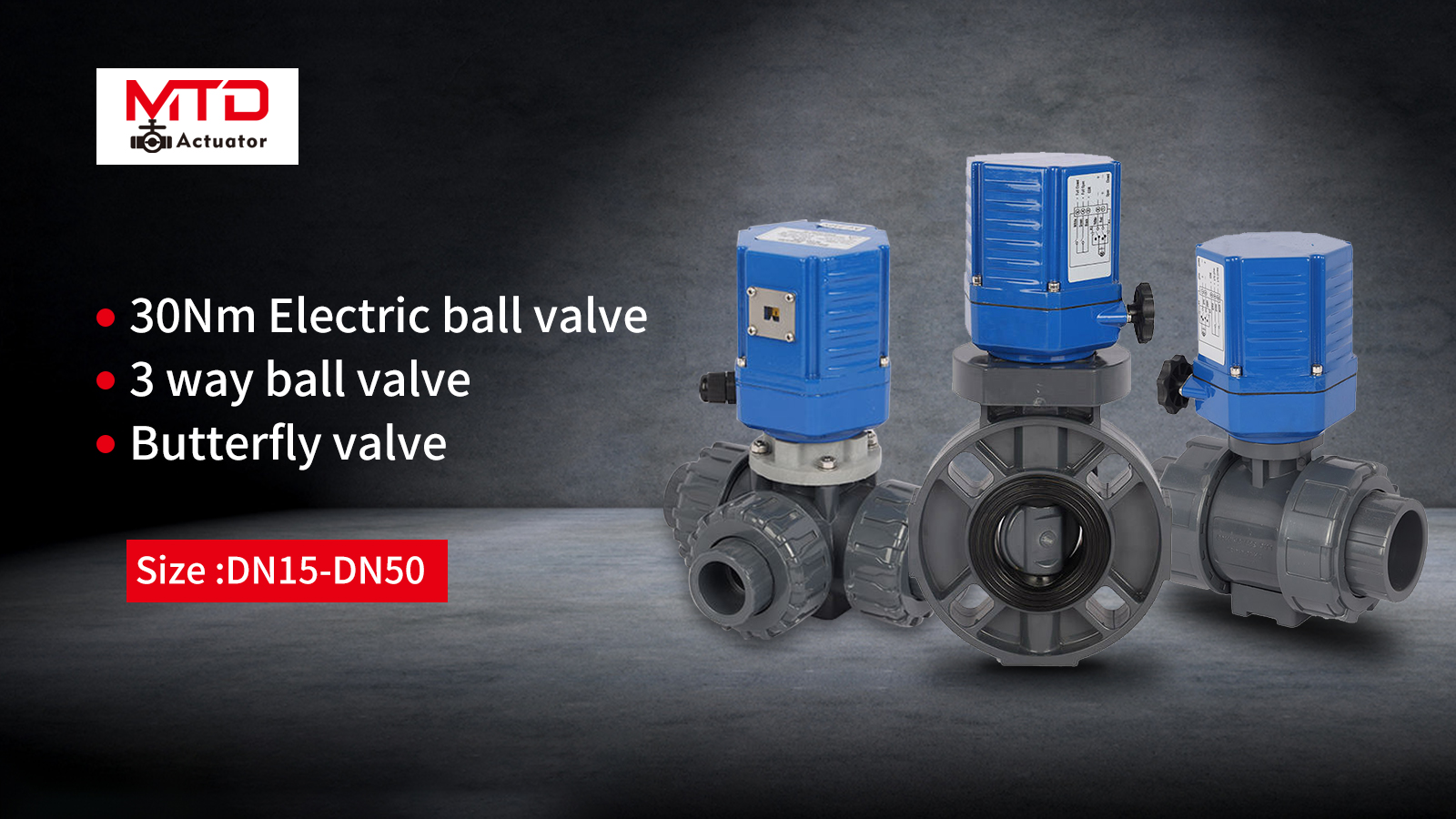 What is a mtd industrial electric ball valve actuator? 