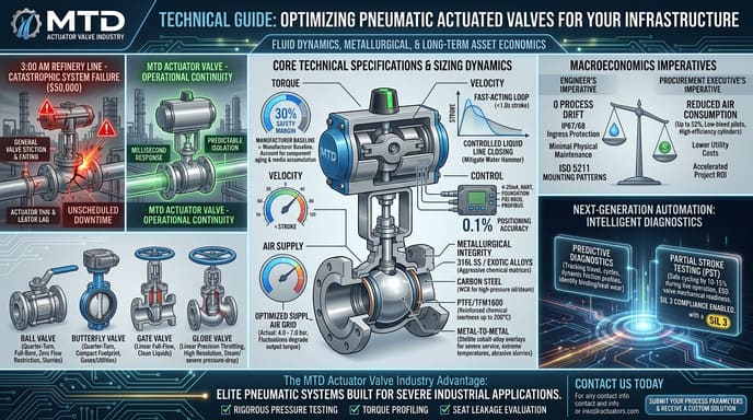 The Engineering Blueprint for Pneumatic Actuated Valve Selection