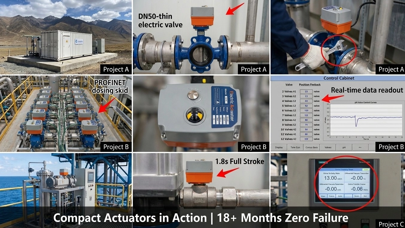 Compact Actuators for Water Skids: Space & ROI -MTD Actuator Valve