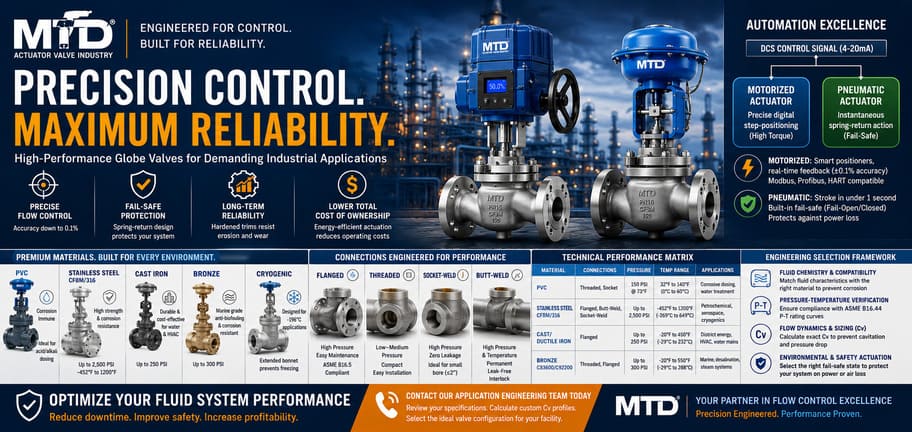 High-Performance Globe Valves: Technical Selection and Scenario Engineering Guide