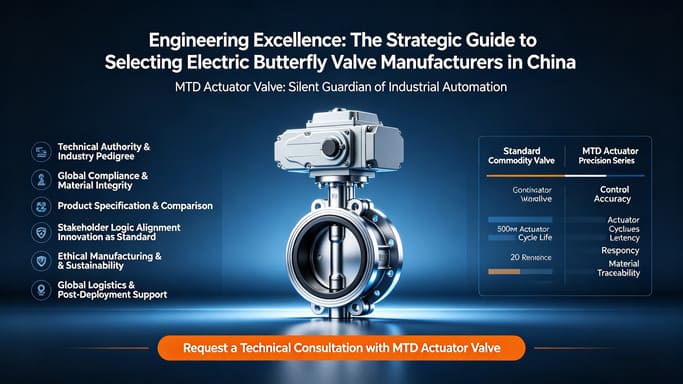 Engineering Excellence: The Definitive Guide to Selecting Electric Butterfly Valve Manufacturers in China