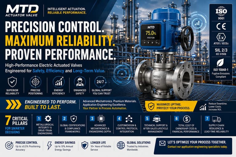 Engineering Precision: The Strategic Guide to Selecting an Electric Actuated Valve Manufacturer