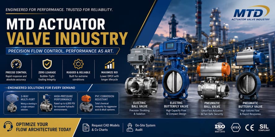 Engineering Precision: The Definitive Guide to Actuated Valve Selection in Modern Industrial Automation